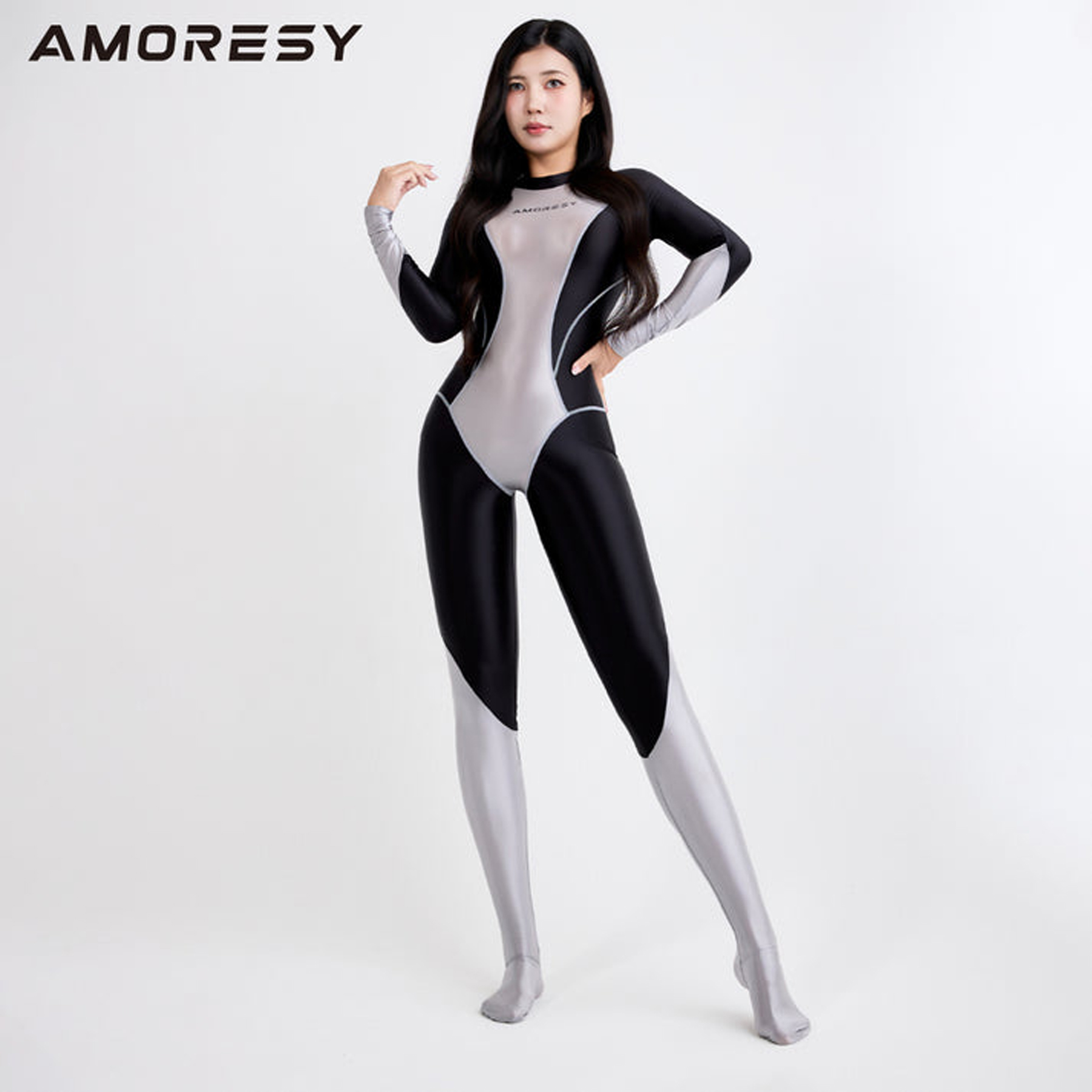 AMORESY レディース 長袖 パッチワーク キャットスー - Pilates Yoga One のレビューと価格