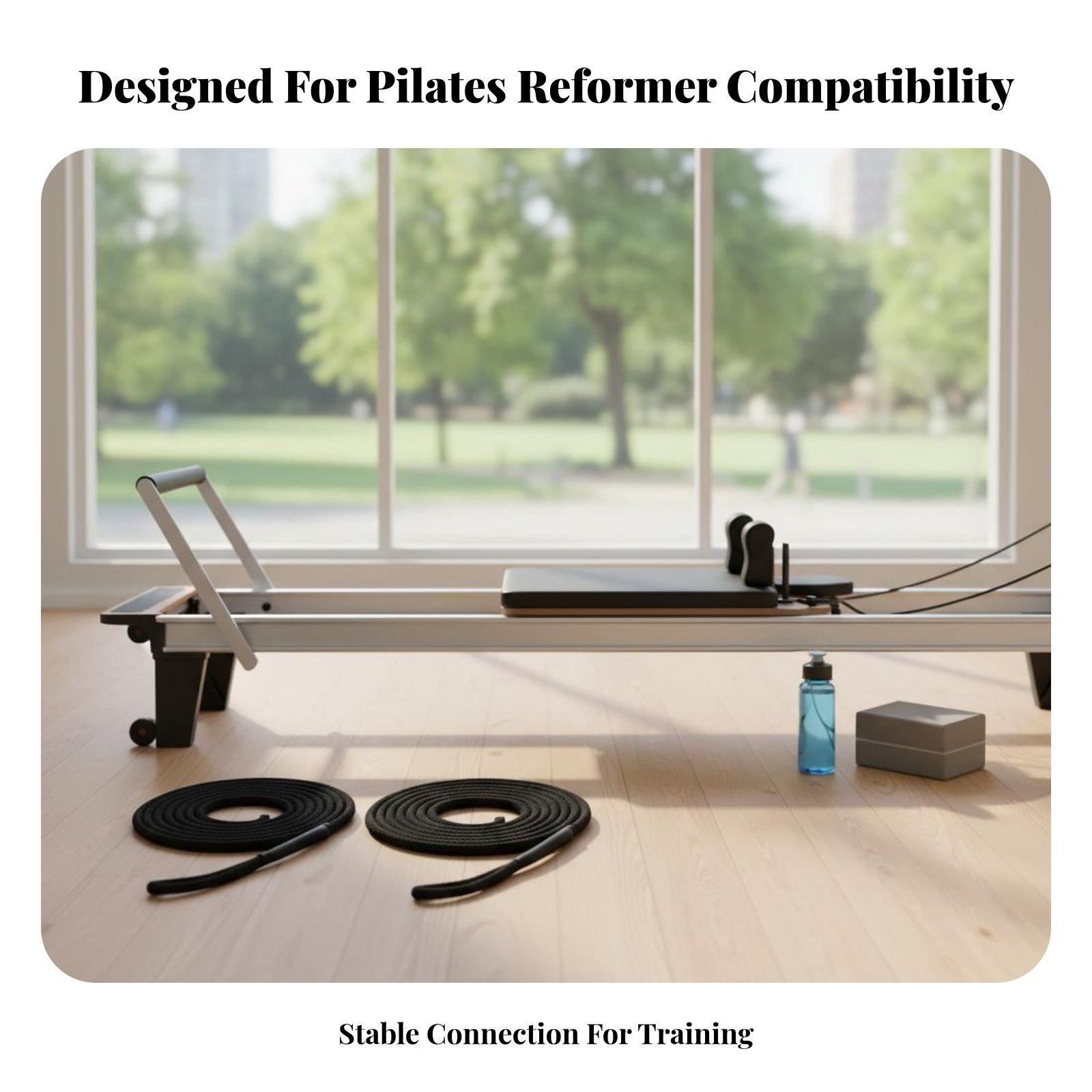 ピラティスベッド用のトライセップジムロープ。5本セット。体幹 - Pilates & Yoga Vida のレビューと価格